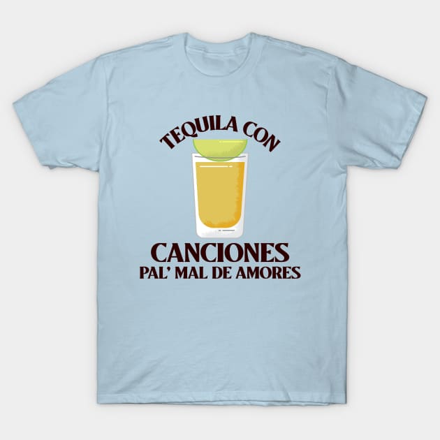 Tequila Lover Drinking T-Shirt by Tip Top Tee's